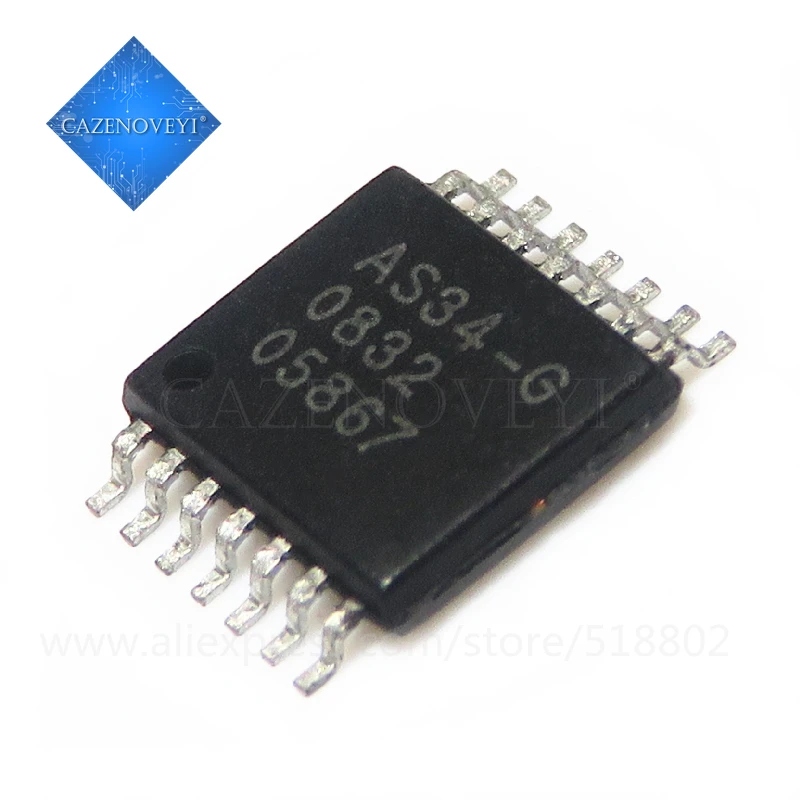 1 шт./лот AS34-G AS34G AS34 TSSOP-14 в наличии | Электронные компоненты и принадлежности