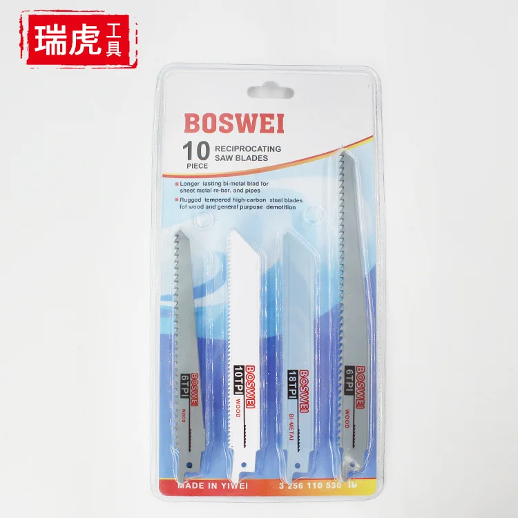 

Reciprocating Saw Blade Metal Woodworking Cutting Fine Tooth Lengthen Sabre Saw Blade Coarse Texture Reciprocating Saw Blade Ele