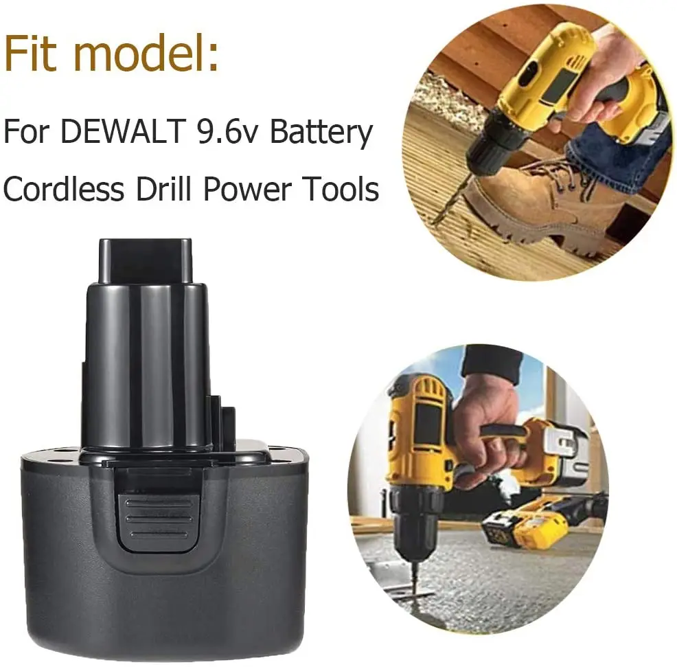 3600mAh for Dewalt Battery DW9062 Battery Replacement for