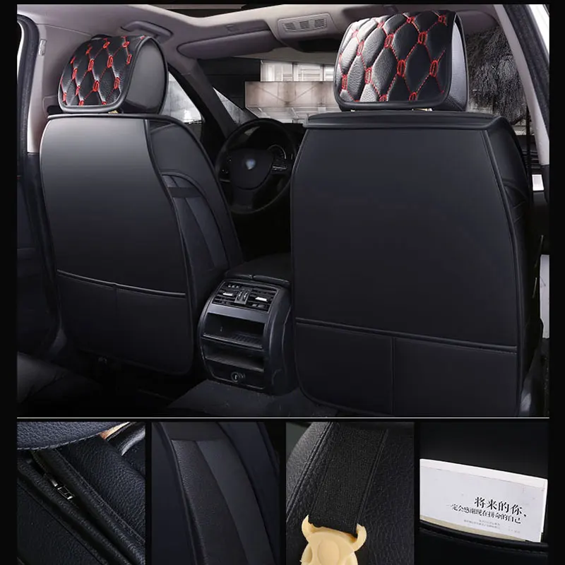 Car Seat Cover Auto Seats Covers for mitsubishi Outlander 3 xl pajero 2 3 4 sport nissan almera n16