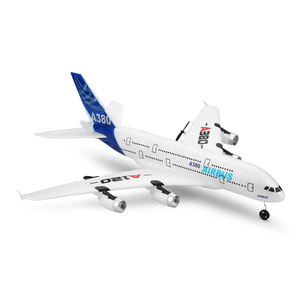 

A120-A380 Airbus 2.4GHz 3CH RC Airplane Fixed Wing Drone Aeromodelling Remote Control Aircraft Six-axis Flight Toys