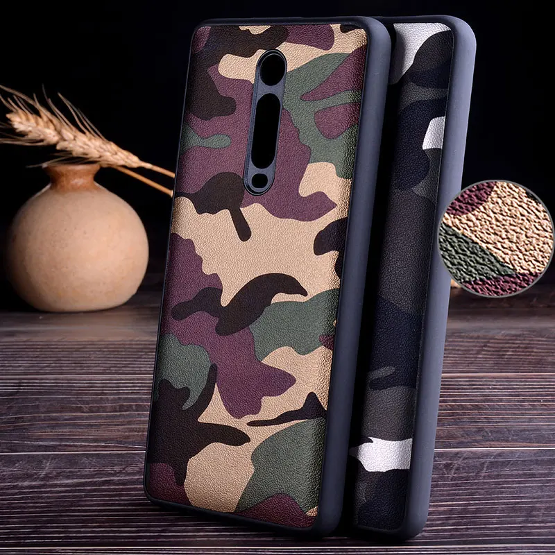 Камуфляжный чехол AIORIA для Xiaomi Mi 9T Pro мягкий термополиуретановый жесткий из