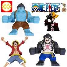 Monkey D Luffy Nami Sanji Chopper Nico Robin Franky Brook Edward bloques de construcción juguetes para niños XP236