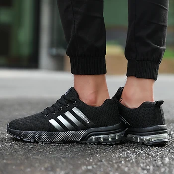 

2019 Men Casual Shoes Lightweight Air Cushion Flats Walking Sneakers Footwear Male Trainers Fashion Classic Men Sport Shoes