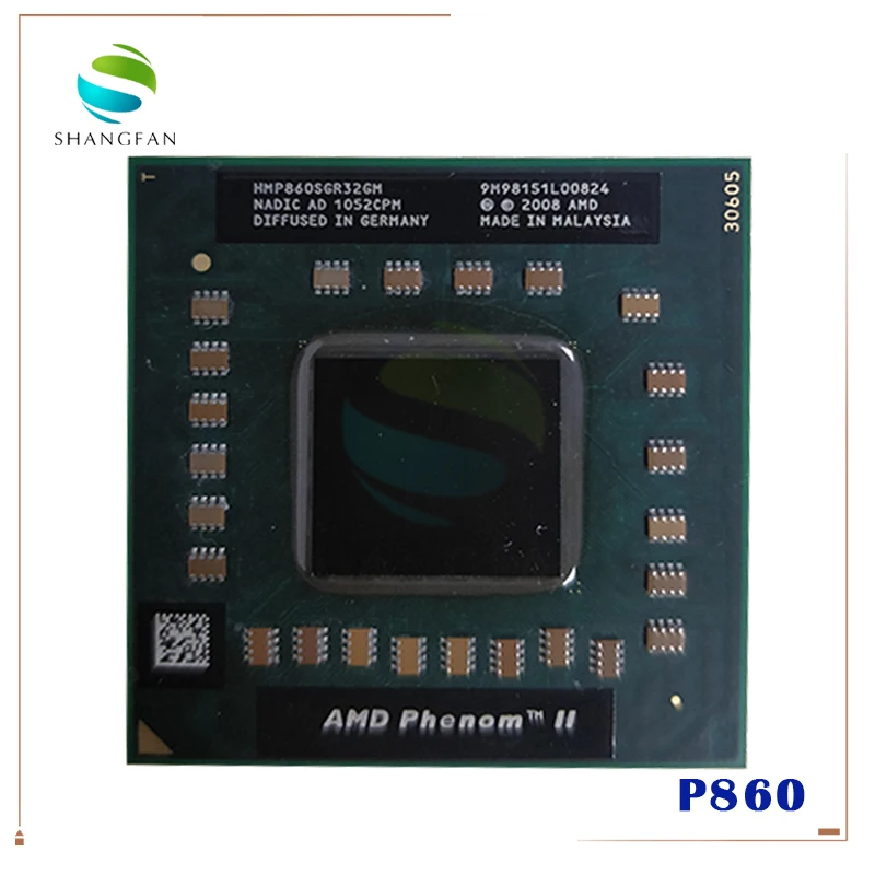 Процессор AMD P860 HMP860SGR32GM трехъядерный маломощный общий V140 V160 V120 обновленный