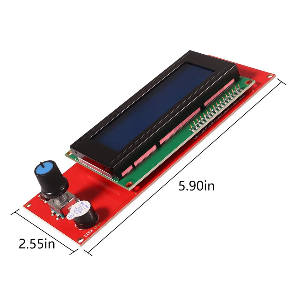 1 Pcs LCD ���÷��� 3D ������ Reprap ����Ʈ ��Ʈ�ѷ� Reprap Ramps 1.4 2004 LCD ����