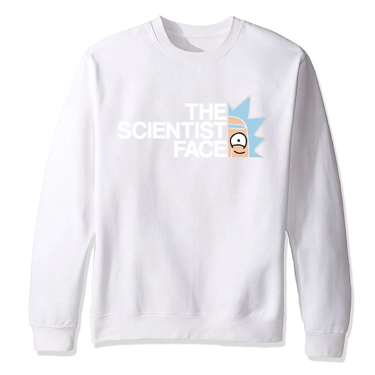 Рик Морти модные толстовки с капюшоном The Science Face аниме ТВ Рик и Морти пуловер Повседневная весенне-осенняя одежда мужские топы