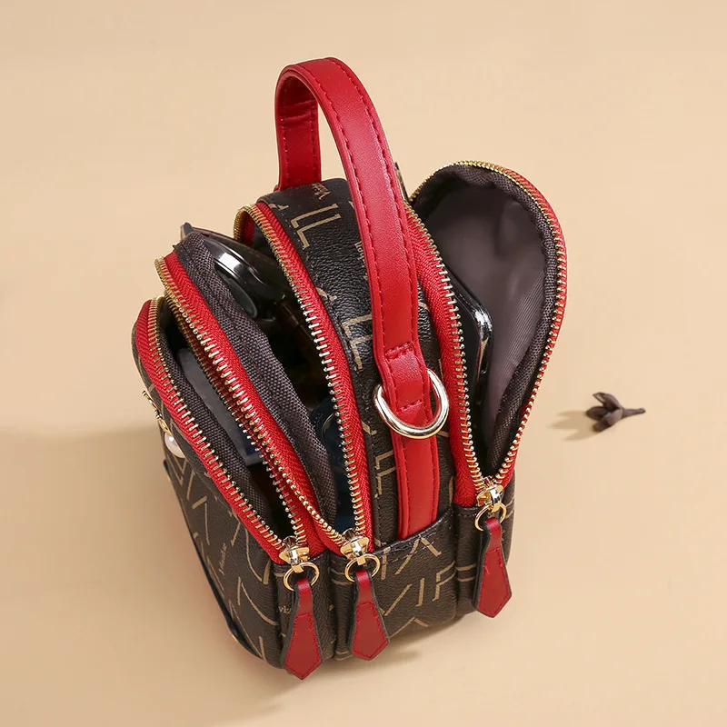 

2019 Korean-style New Style Mini Bag Versitile Fashion Shell Bag Shoulder Change Bag with Chain