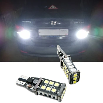

2pcs W16W LED Canbus T15 Bulbs Reverse Backup Light for Hyundai Solaris Santa fe IX35 I20 Getz Sonata I40 I10 IX25 Coupe Verna