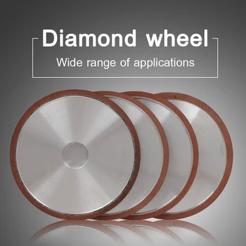 

100mm Diamond Grinding Wheel Cutter Grinder for Carbide Metal Tungsten Steel Milling Cutter Tool Sharpener Grinder 150Grit