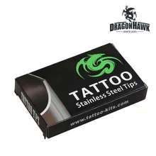 Самые дешевые Топ 10 шт нержавеющая сталь татуировки Советы для татуировки машины комплект татуировки Поставки
