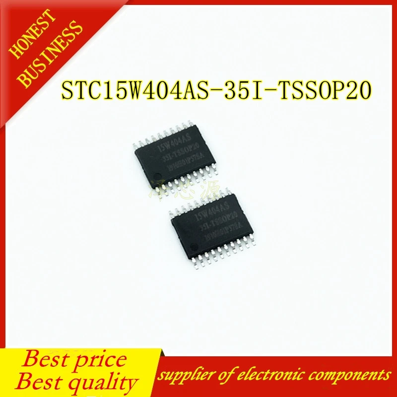 10 шт. STC15W404AS-35I-TSSOP20 15W404AS 35I-TSSOP20 TSSOP-20