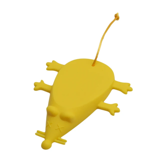 yellow 1 шт. Мультяшные милые животные мышка форма силикагель дверной фиксатор Детские Безопасность принадлежности защита детей Детские Безопасные принадлежности - Цвет: yellow