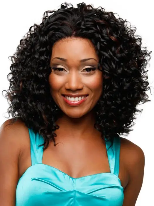 

Lemoda 4x4 Closure Wig Curly Human Hair Wig For Black Women Deep Part Preplucked Lace Brazilian Remy Hair Lace Closure Wig