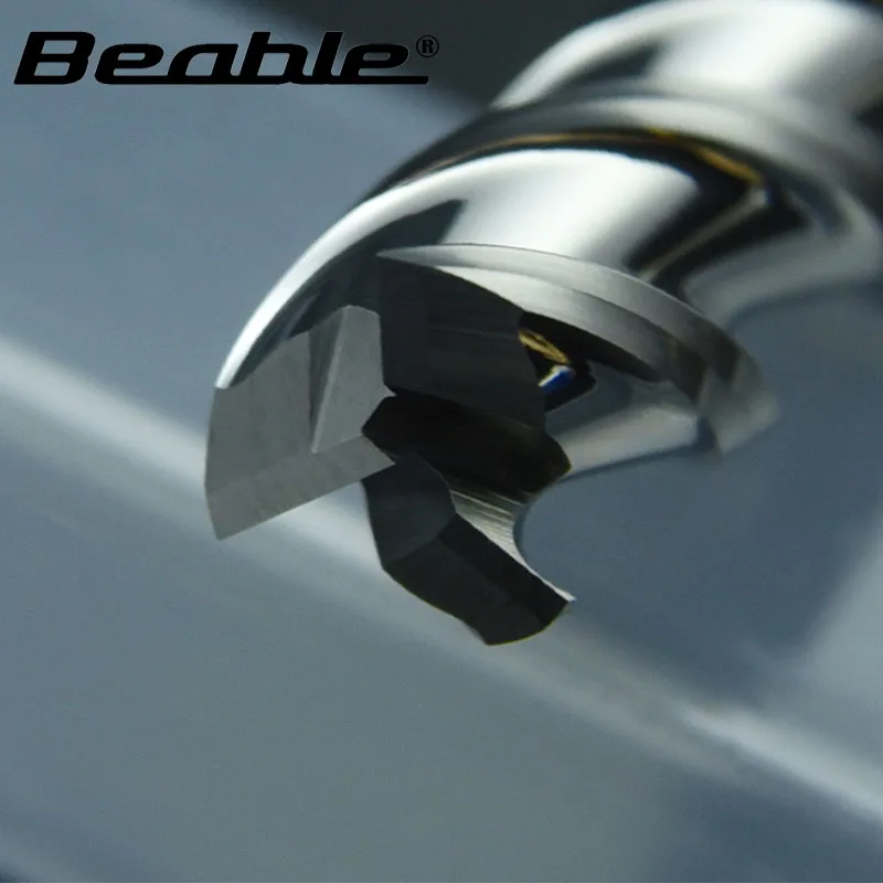 

Beable Sharp Edge HRC55 3F Solid Carbide Metalworking End Mills For Aluminum CNC Cutter Tungsten Steel Tool