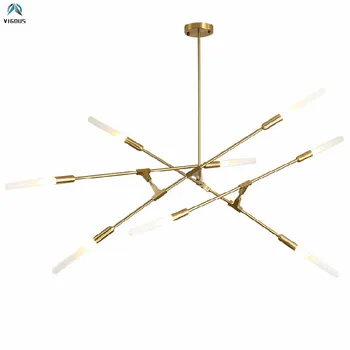 

Nordic Metal Branch Rotatable G9 Led Chandelier Living Room Luxury Luminarias Hang Lamparas Indoor Lighting Lamparas Fixtures AC