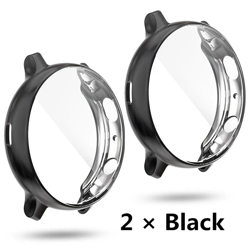 2-in-1 Screen Protector & Durable Case for Smartwatch - Full Coverage HD Protection