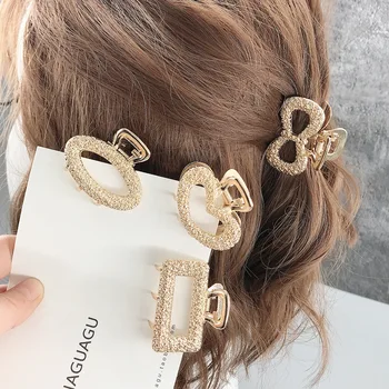 

Korean-style GIRL'S Elegant Clip Alloy Small Number Grip Back of the Head Medium Hairpin Headdress Head Clip Clip Headband