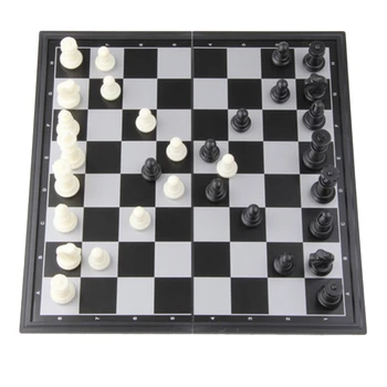 

Magnetic Chess Set International Chess Educational Chess Set Entertainment Game Chess With Folding Board
