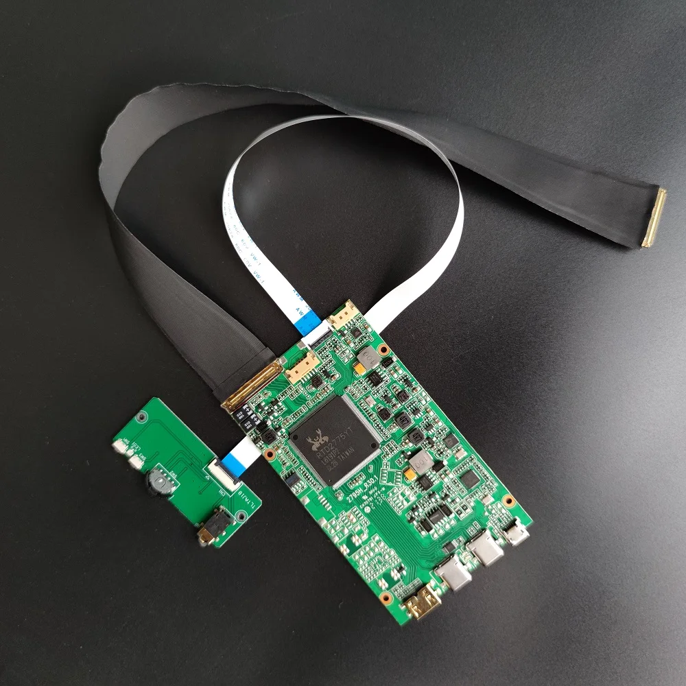 Tipo-c Edp Led Driver Board Controller Compatível com Hdmi 4k Kit de 30 Pinos para 141 Nv140xtm-n52 3840×1100 Edp Diy