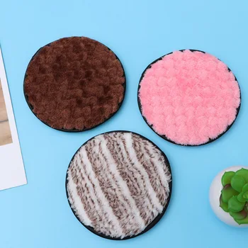 

6Pcs Cleaning Pads Cute Washable Reuseble Cosmetic Sponge Facial Pads Powder Puffs for Women Girls