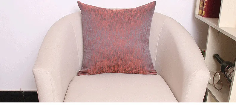 Современная мода простая Подушка Обложка жаккард переплетение Геометрические Атласные пледы наволочка домашний диван Арт Декор для