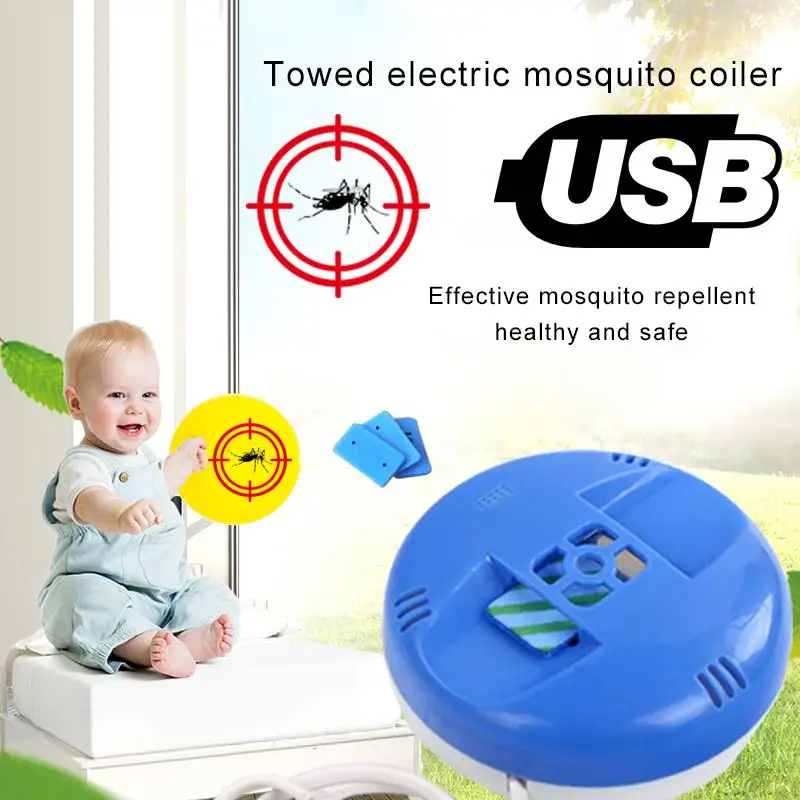 SOLEDI USB удобный москитный убийца Борьба с вредителями домашний электрический портативный Электрический Отпугиватель комаров сон Лето мухи насекомое