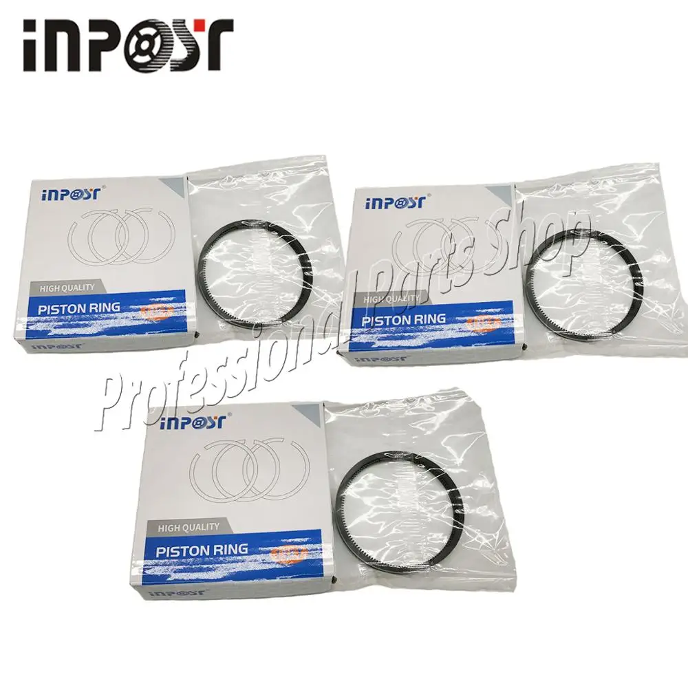 

3 set STD Piston Rings S3L S3L2 Piston Rings Set For Mitsubishi MIT Engine 78mm
