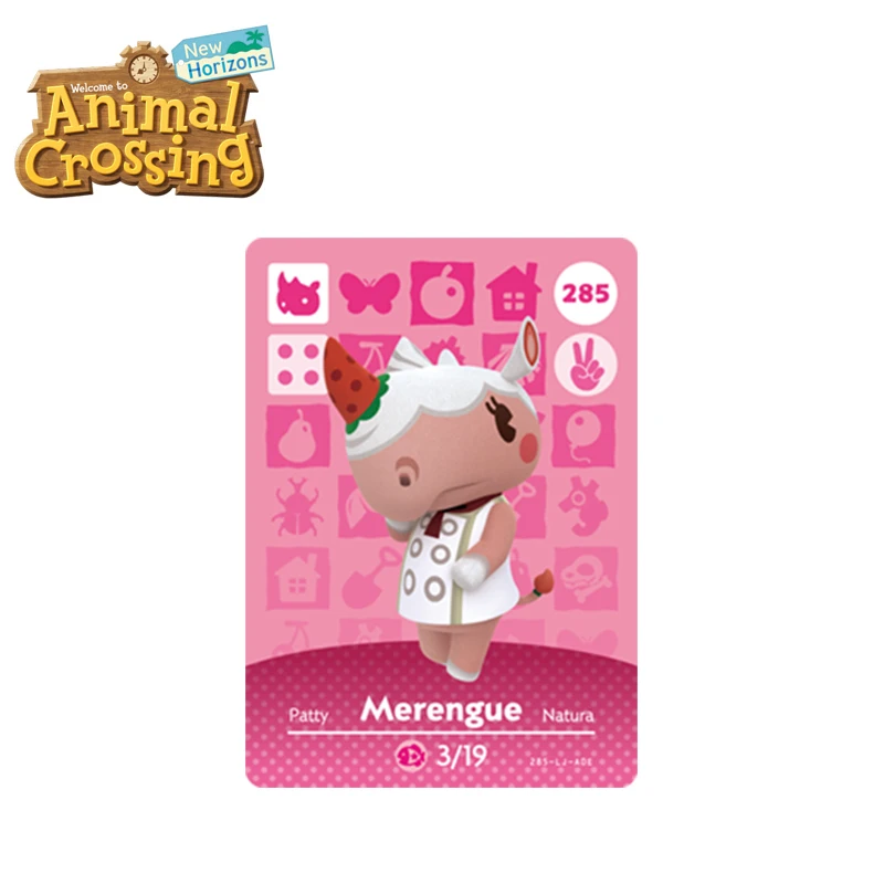 

285 Merengue Best Animal Crossing New Horizons Funniest Villagers Merengue Amiibo Card Animal Crossing Card Series 4