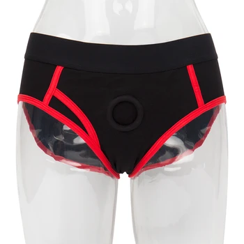 Erotic Briefs Strapless Strapon Dildo Realistic Lesbian Panties Strap On Harness Anal Dick Vibrator Adult Sex Toys for Woman 5