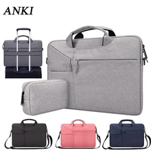 Водонепроницаемая Сумка наплечные сумки 14 15,6 дюймов для MacBook Xiaomi Air 13 Pro 15 сумка для ноутбука для lenovo hp чехол для ноутбука