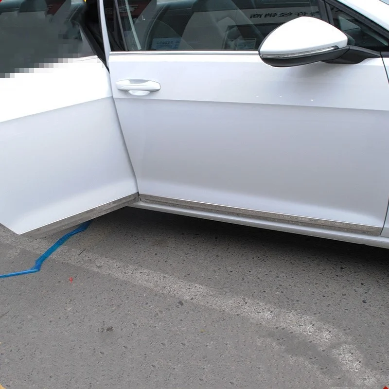 WELKINRY для VW Golf 7 7,5 MK7 VII MK7.5 2013 из нержавеющей стали корпус автомобильной двери боковые moulidng отделка