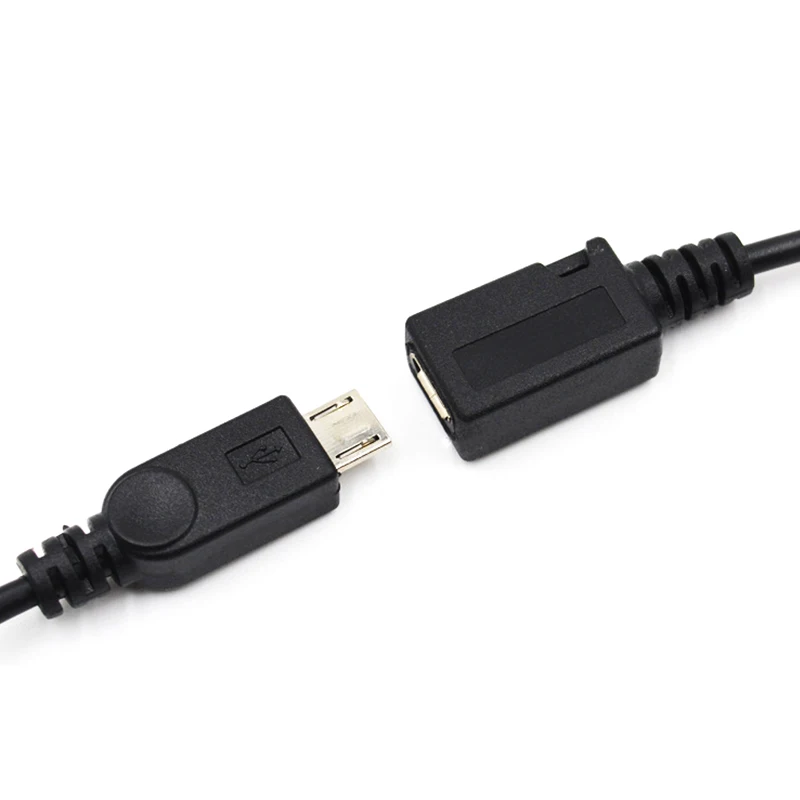 2 в 1 OTG Micro USB адаптер хост Мощность Y сплиттер USB конвертер в Micro 5 Pin женский и мужской кабель для Android телефона 100 шт
