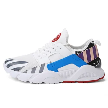 

Men's fashion non-slip sneakers casual breathable running shoes students Hong Kong style basketball shoes