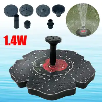 

Floating Solar Power Fountain Pump Panel Watering kit Garden Plants Watering Fountain Pool Pond Submersible Watering Waterfall