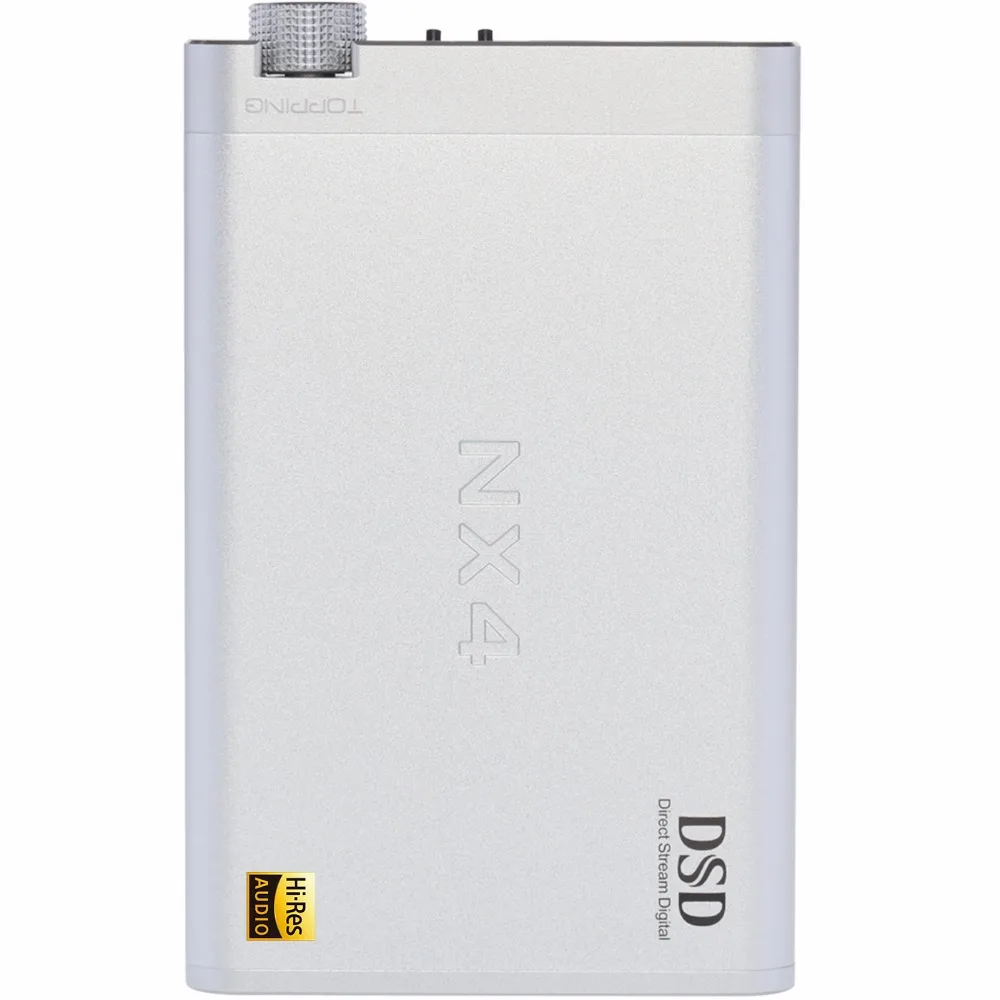Topping NX4 DSD XMOS XU208 Chip DAC ES9038Q2M Chip Portable USB DAC DSD Decoder Amplifier Headphone AMP Amplifier