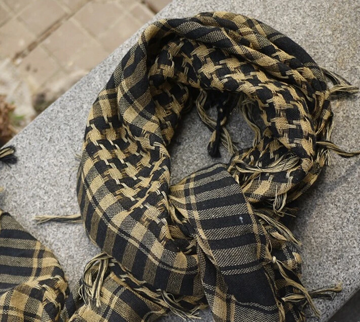 Новые модные армейские военные тактические KeffIyeh платки в виде длинных шарфов шарф - Цвет: as show the picture
