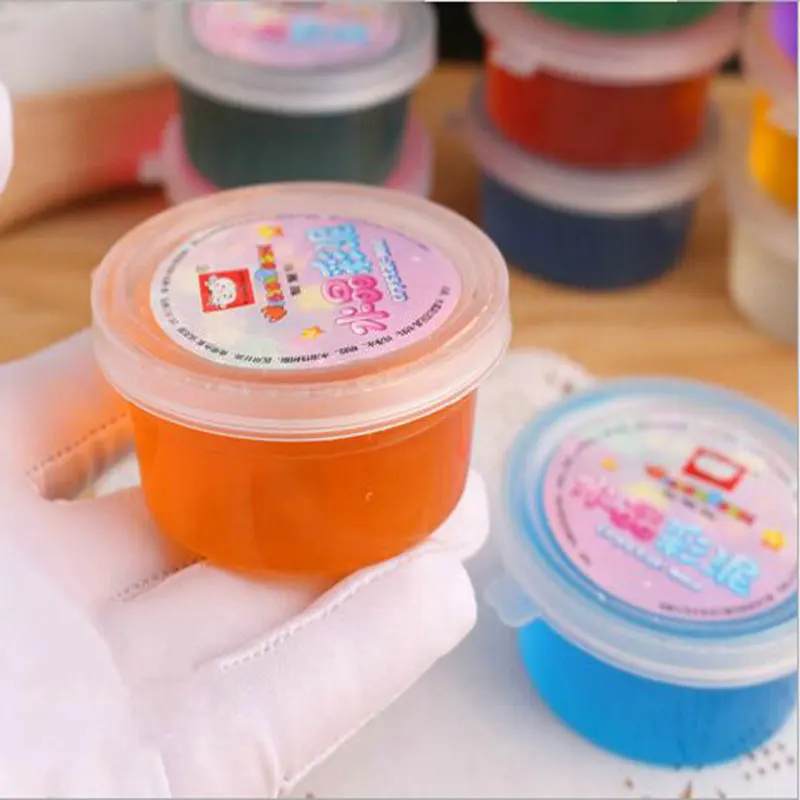 Tanie 12 kolorów zestaw dzieci dziecko fajne zabawki Crystal clay owoce magnetyczne kolorowe modelina inteligentna plastelina szlamowa Mud Blowing