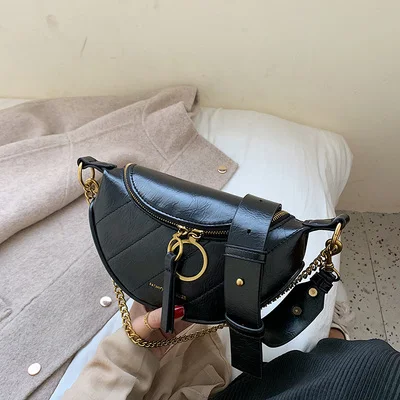 Модная женская сумка-мессенджер с цепочкой, качественная сумка на молнии, Повседневная мини-сумка на заказ, новая дизайнерская сумка для девочек
