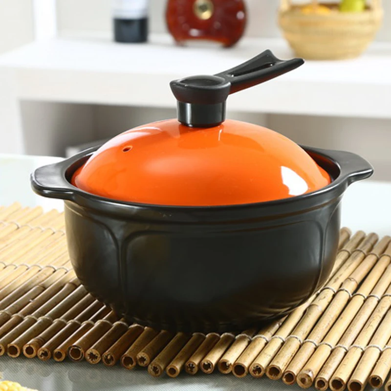 

Korean ceramic casserole healthcare stew soup rice pot household chafing earthenware cooking stewpot pan saucepan saucepot