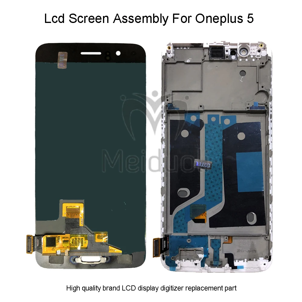 

Quality Lcd For Oneplus 5 LCD Display Screen Touch Panel A5000 Assembly 5.5'' For Oneplus 5 LCD Digitizer Display