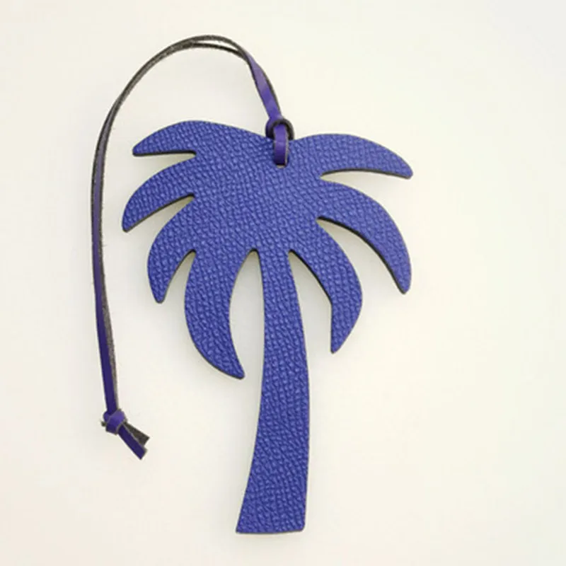 TOPHIGH Latest Design Genuine Leather Palm Tree Maple Leaf