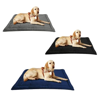 

Dog Bed Mat, Dog Crate Pad Mat, Dog Mattress Washable Blankets Anti-Slip Pets Kennel Pads Durable Pet Dog Crate Bed for Small Me