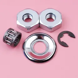 Rondelle d'embrayage e clip barre écrou roulement à aiguille pour Stihl MS250 MS230 MS210 MS180 MS170 025 023 021 018 017 tronçonneuse pièces de rechange 