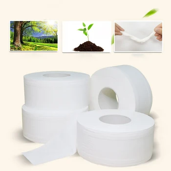 

1 Rolls Pack Neutral White Toilet Paper Bathroom Tissue 3 layers Toilet Paper Tissue Soft Roll Paper Home Hotel Household Tissue