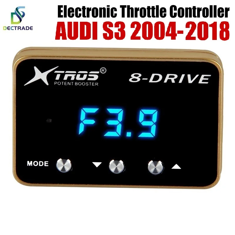 DECTRADE Car Electronic Throttle Controller Racing Accelerator Potent Booster For Audi S3 2004- Tuning Parts 8 Drive