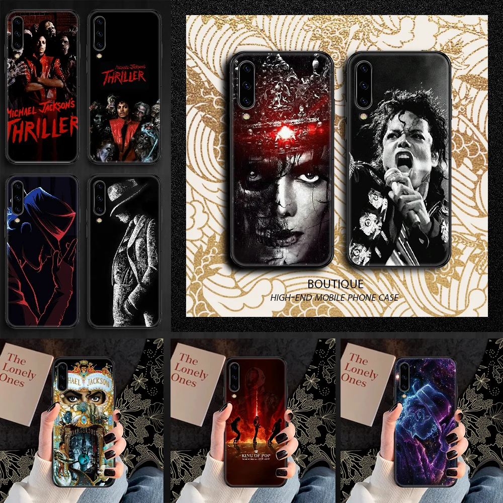 Чехол Майкла Джексона для телефона Samsung Galaxy A 3 5 7 8 10 20 21 30 40 50 51 70 71 E S 2016 2018 4G черный с
