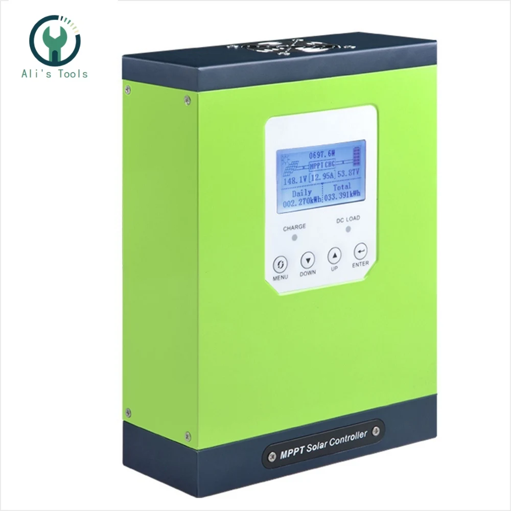 20A 30A 40A 60A 12V//24V or 36V//48V MPPT solar charger controller AGM GEL lithium