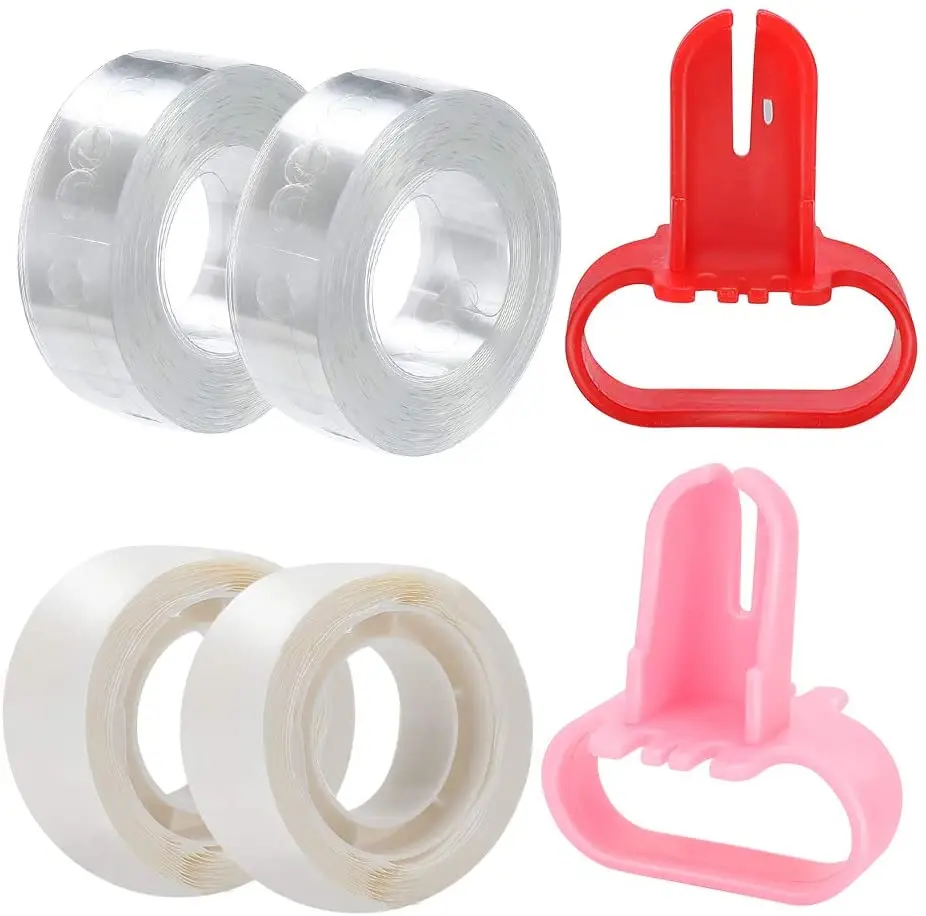 Striscia Per Palloncini 3 Rotoli - Kit Decorazione Feste Con Fori Singoli E Doppi