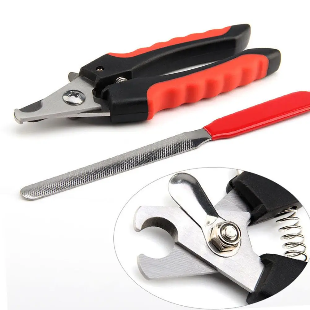 HobbyLane Stainless Steel Pet Nail Claw Clippers Trimmer Scissors Grooming Cutters for Pet Dog